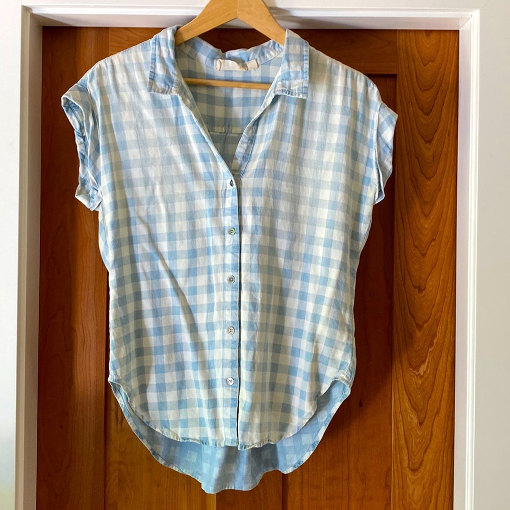 Plaid Top Excellent condition